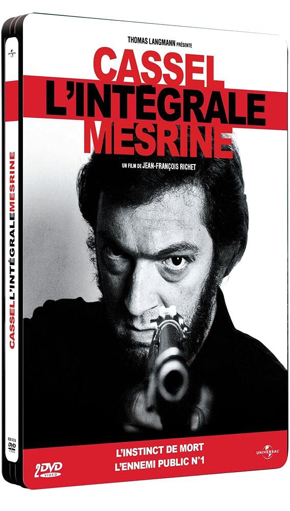Mesrine-L'intégrale : L'instinct de Mort + L'ennemi Public n°1 [Pack Collector boîtier SteelBook] 5050582847260