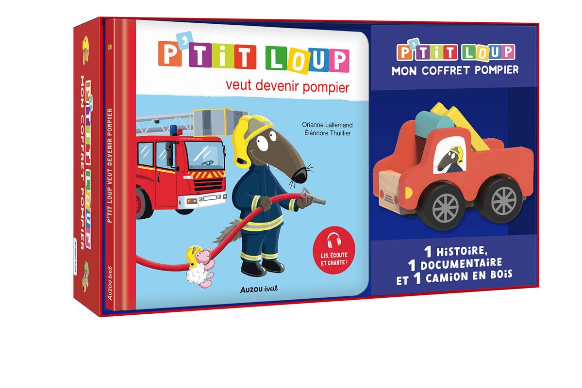 P'tit loup - à la découverte des pompiers 9791039562935