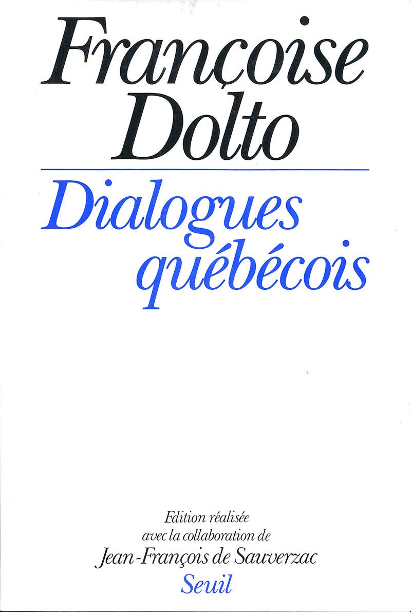 Dialogues québécois 9782020096058