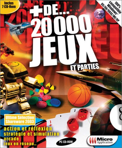 Plus de 20 000 Jeux et parties (shareware) 9782742929610