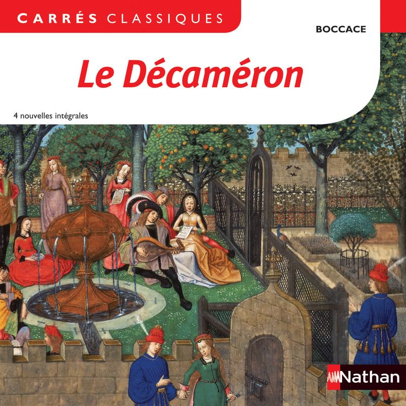 Le Décaméron - Boccace - Edition pédagogique Collège - Carrés classiques Nathan 9782091885445