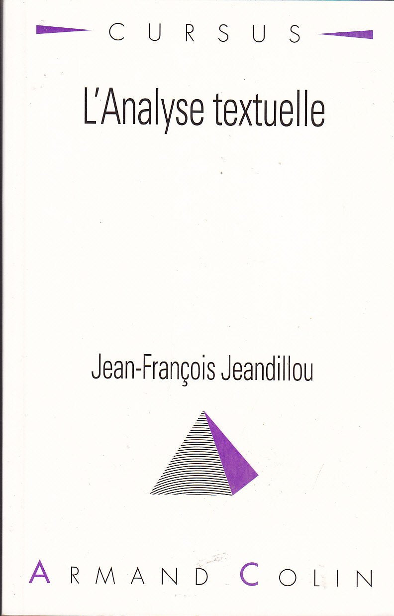 L'analyse textuelle 9782200015244