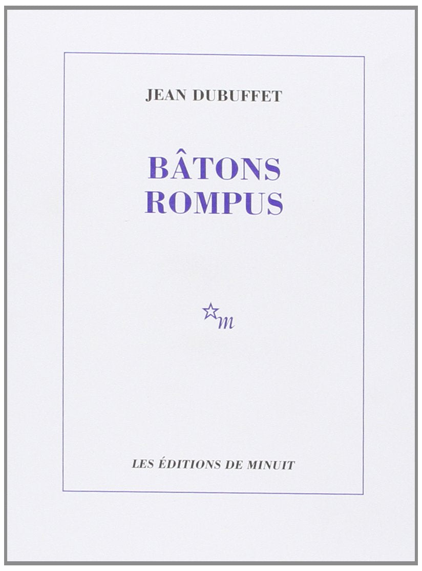 Bâtons rompus 9782707310859