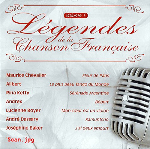 LEGENDES DE LA CHANSON FRANCAISE VOLUME 1 3220010820161