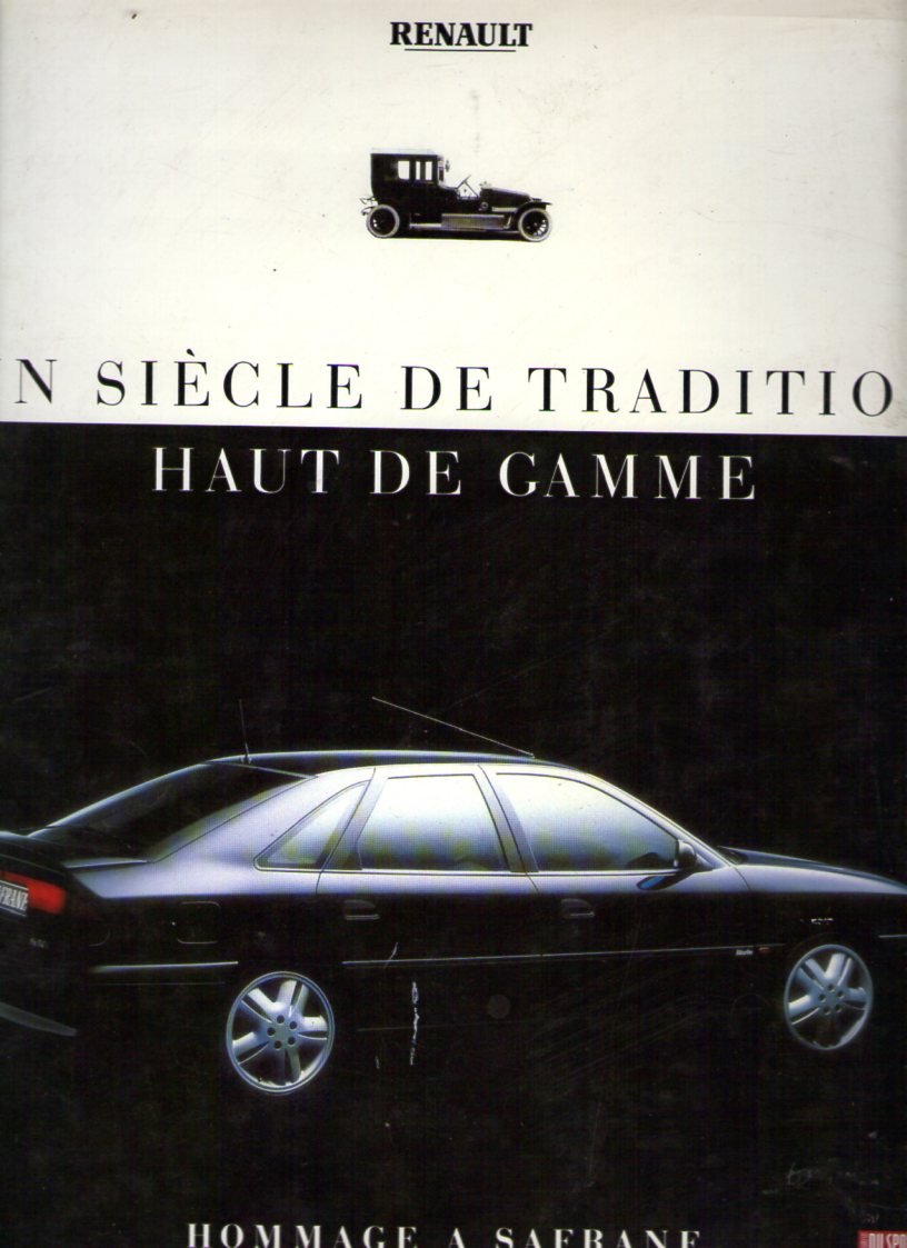 Renault, un siecle de tradition haut de gamme 9782740401651
