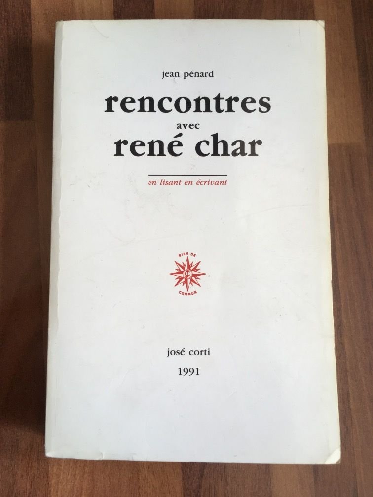 Rencontres avec René Char 9782714304094