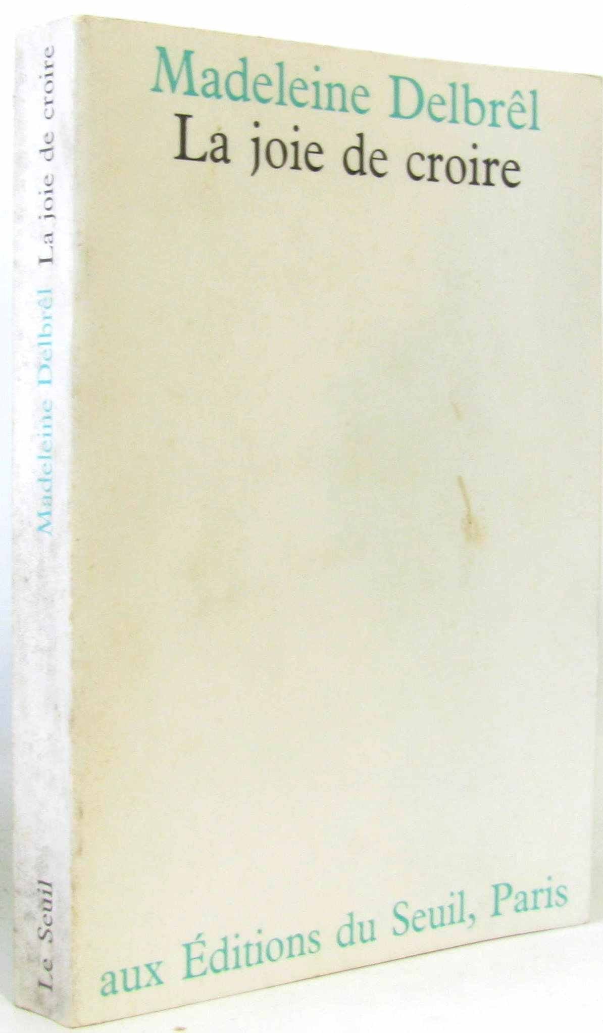 La Joie de croire 9782020031257