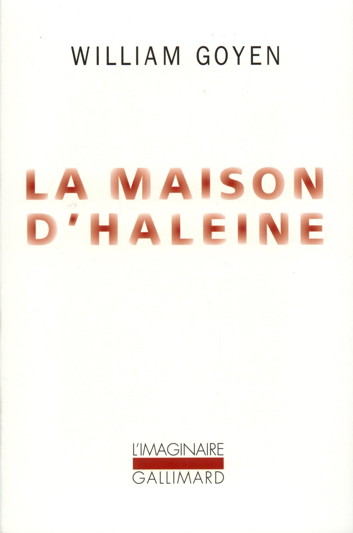La maison d'haleine 9782070213993