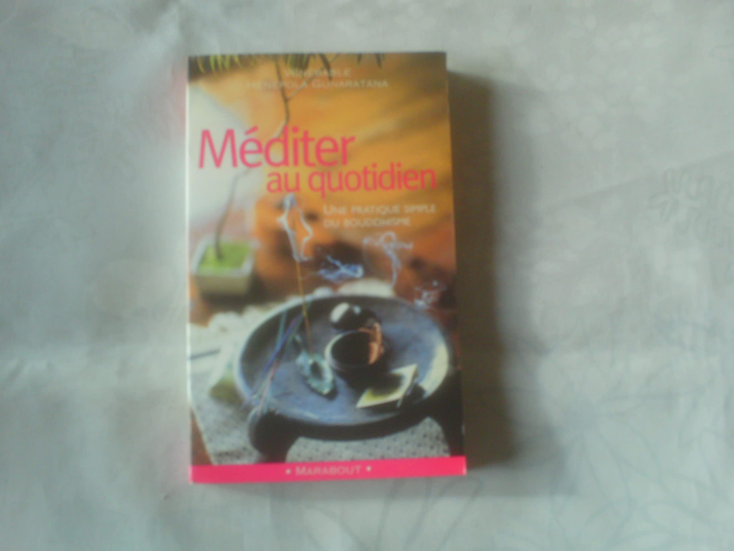 Mediter Au Quotidien. Une Pratique Simple Du Bouddhisme 9782501028974