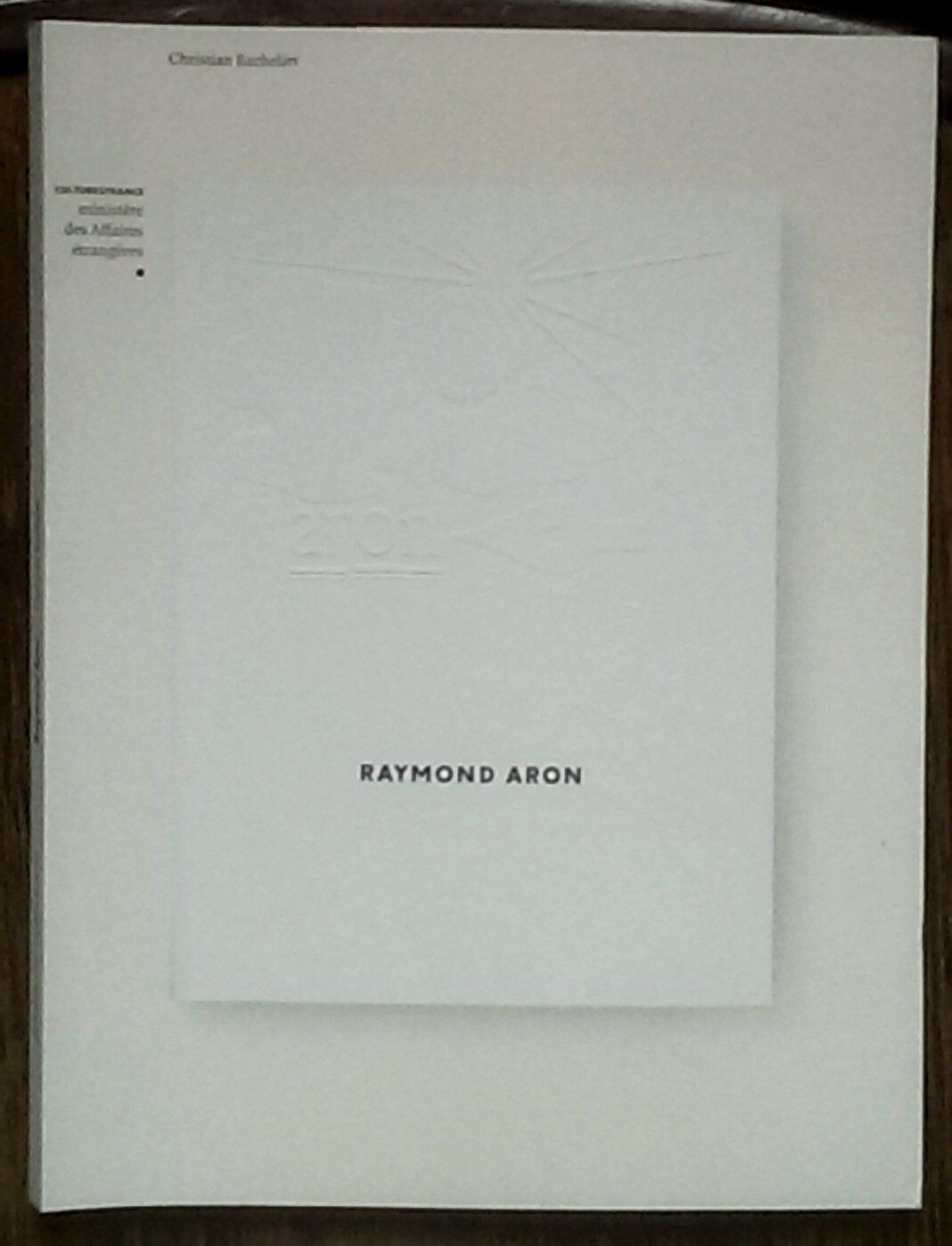 Raymond Aron 9782353120130