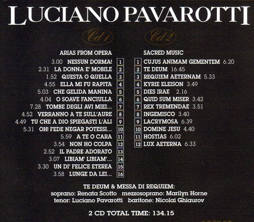 Luciano Pavarotti - Gold Collection 8001506020228