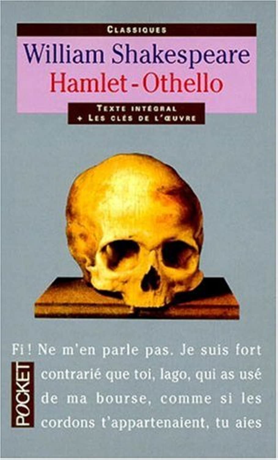 Hamlet, suivi de "Othello" 9782266082716