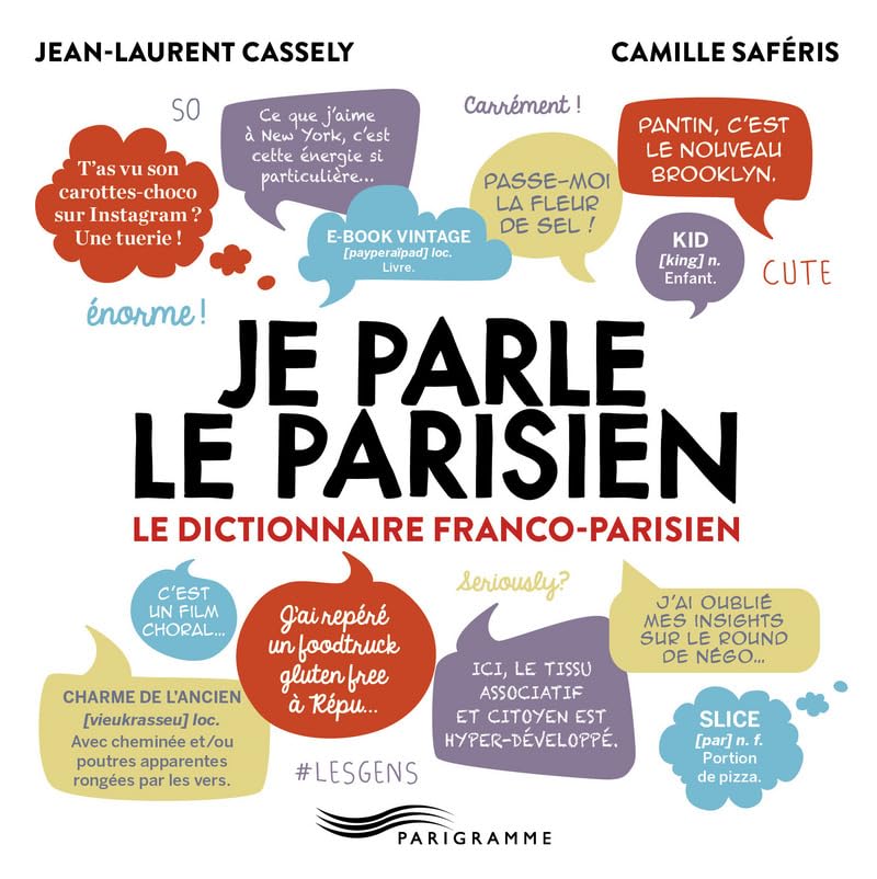 Je parle le parisien 2015 9782840969570