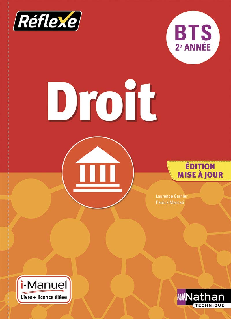 Droit - BTS 2e année - Coll. Réflexe 9782091653280