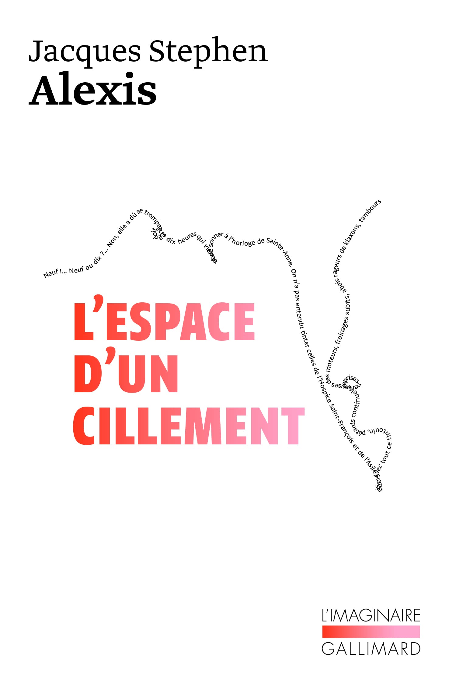 L'espace d'un cillement 9782070250172