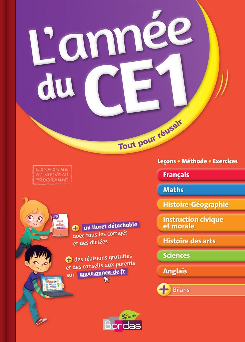 L'Année du CE1 - Toutes les matières 9782047319499