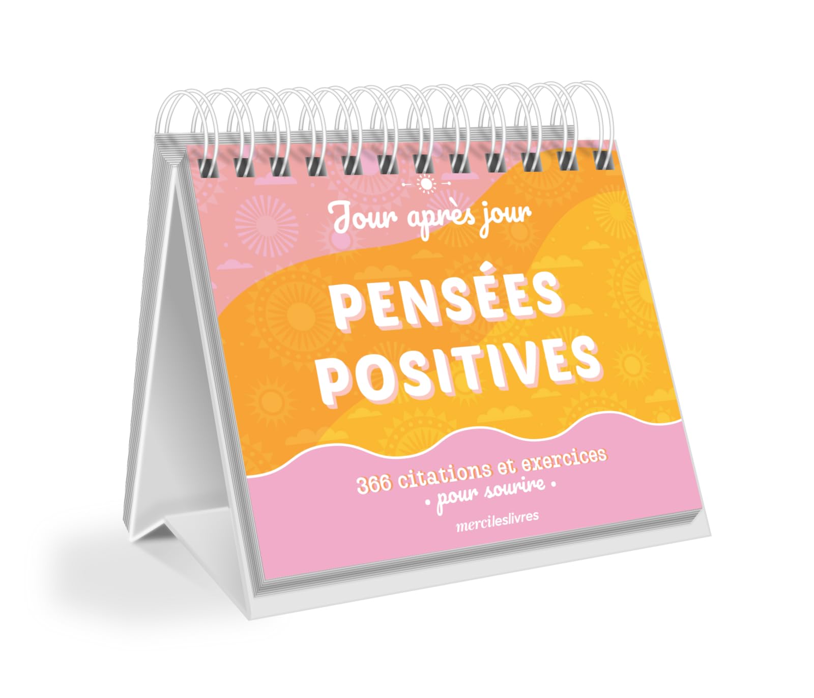 Calendrier Jour après jour - Mes pensées positives: 366 citations et exercices 9782383554110