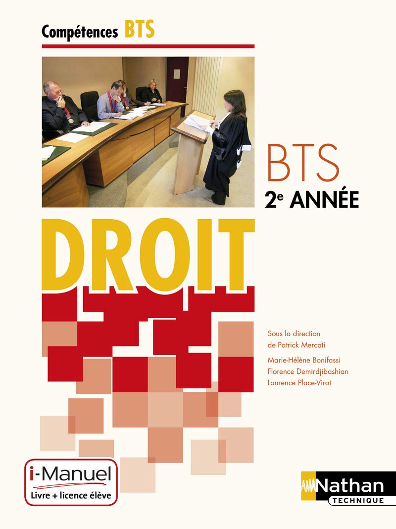 Droit BTS 2e année 9782091637686