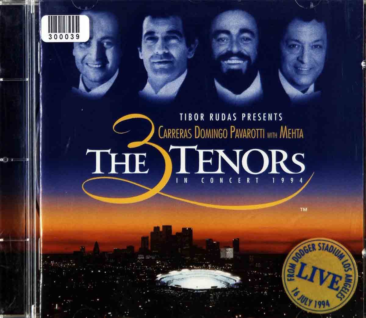 Les Trois ténors -Concert 1994 0745099620028