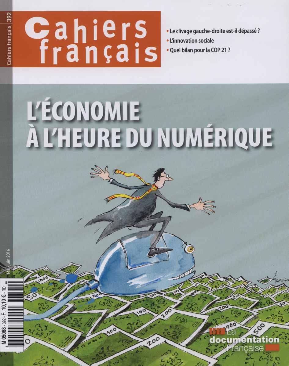 Cahiers français, n° 392 : L'économie à l'heure du numérique 3303330403921