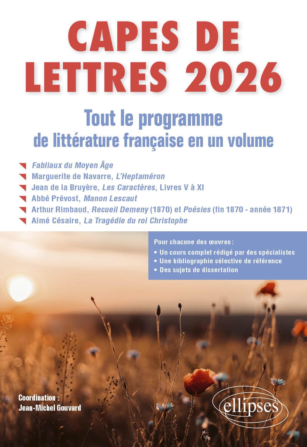 CAPES de Lettres: Tout le programme de littérature française en un volume 9782340105546
