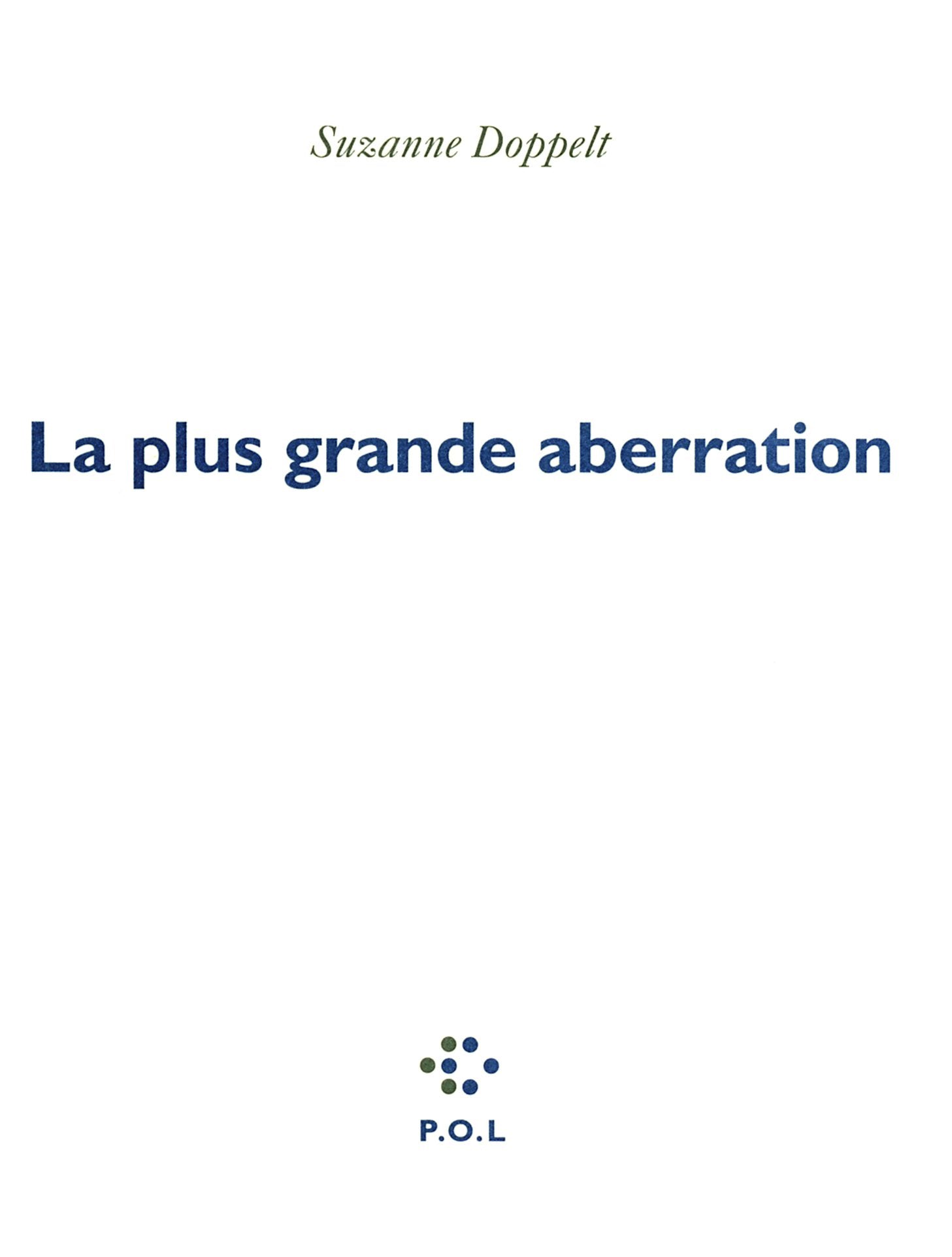 La plus grande aberration 9782818016183
