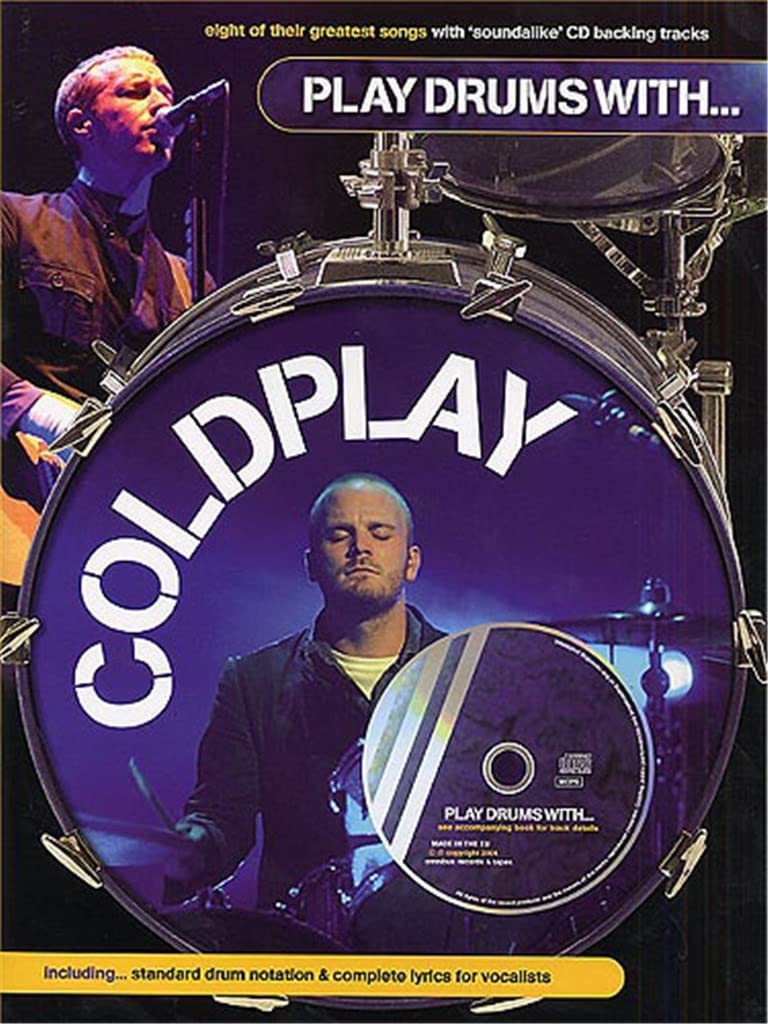 Partition : Play Drums With Coldplay + CD 9781844494651