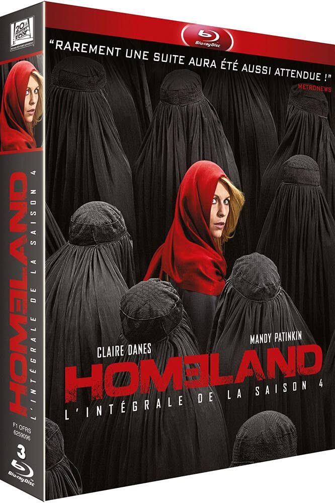 Homeland - L'intégrale de la Saison 4 [Édition Limitée] [Blu-ray] 3344428060008