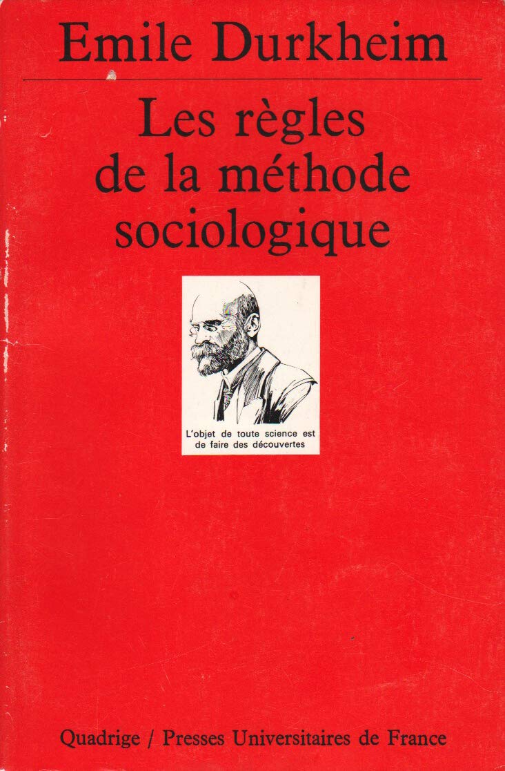 Regles de la methode sociologique 9782130401346