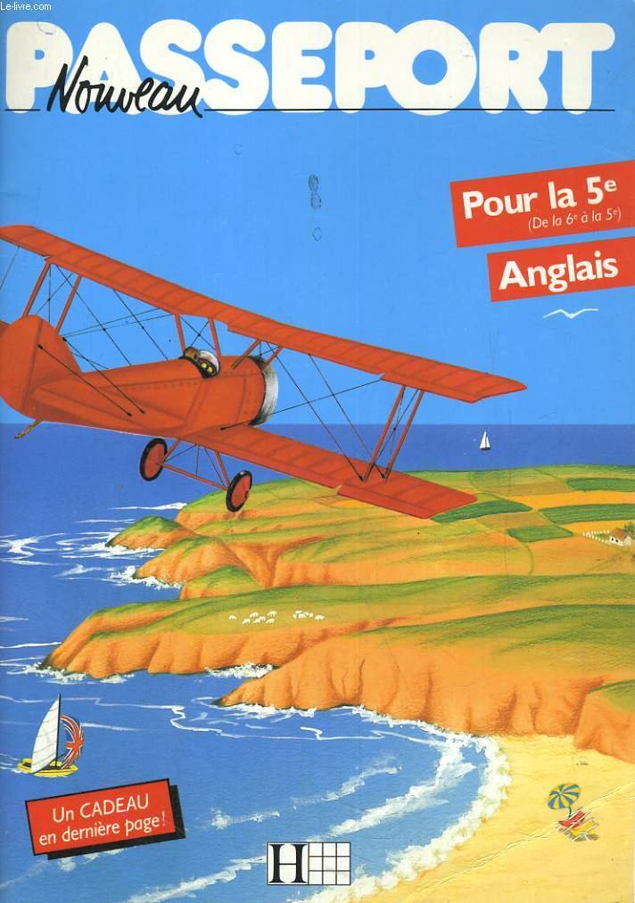 NOUV. PASSEPORT POUR 5EME ANGLAIS 9782010123108
