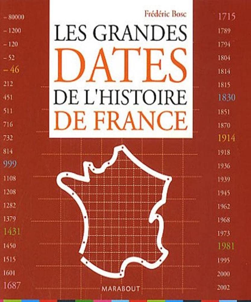 Les Grandes Dates de l'histoire de France 9782501052061