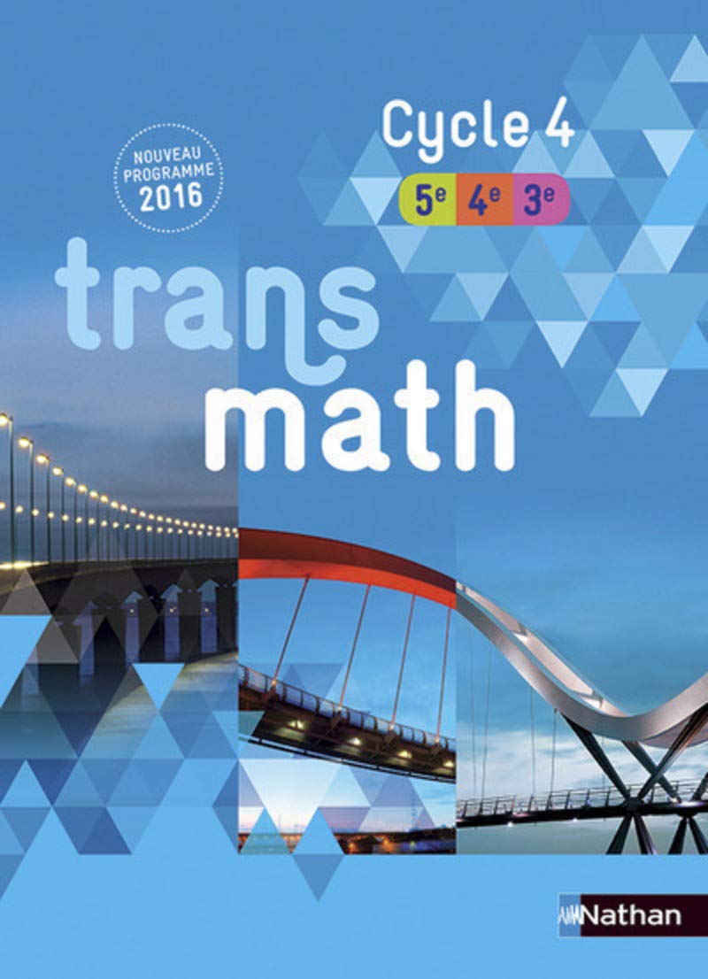 Transmath Cycle 4 - Nouveau programme 2016 9782091719214