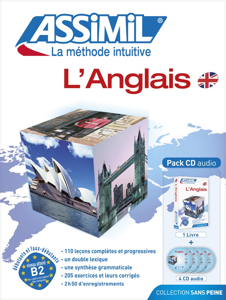 L'Anglais ; Livre + CD Audio (x4) 9782700520521