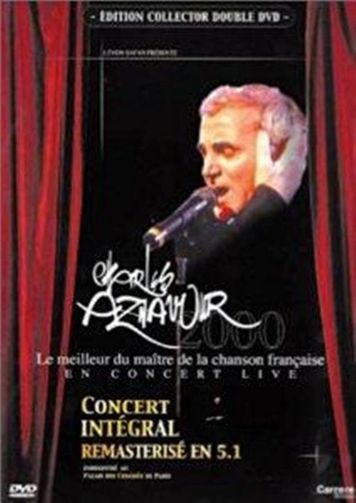 Charles Aznavour : Live au Palais des Congrès (2000) [inclus le DVD Les Dix petits nègres] 3700173203334