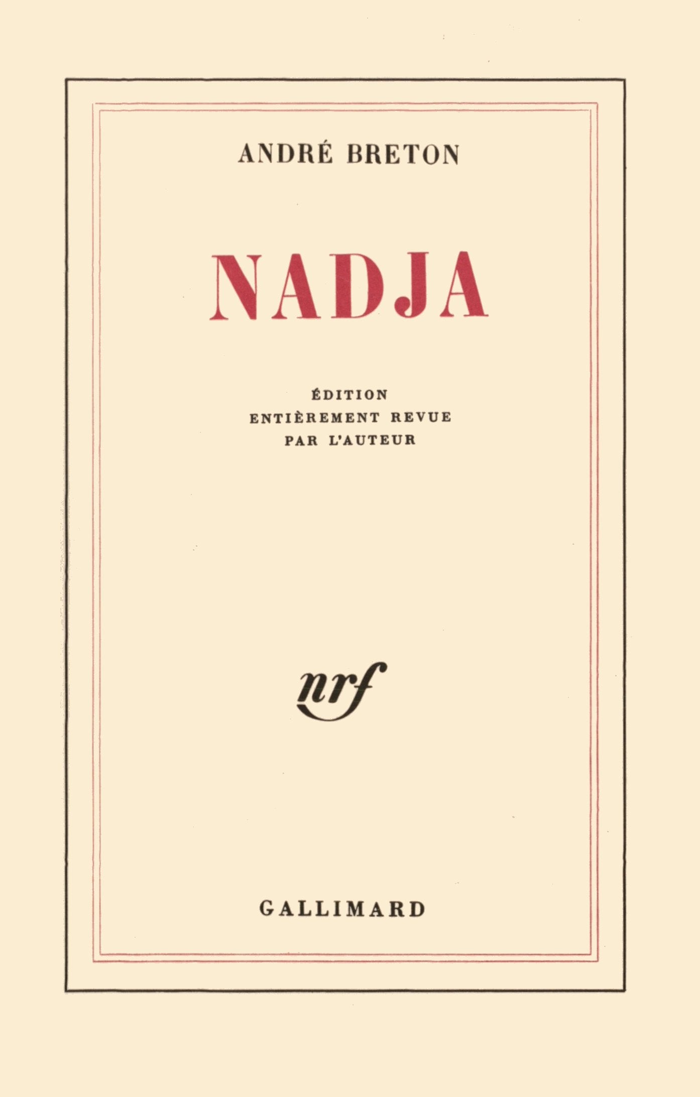 Nadja 9782070210008