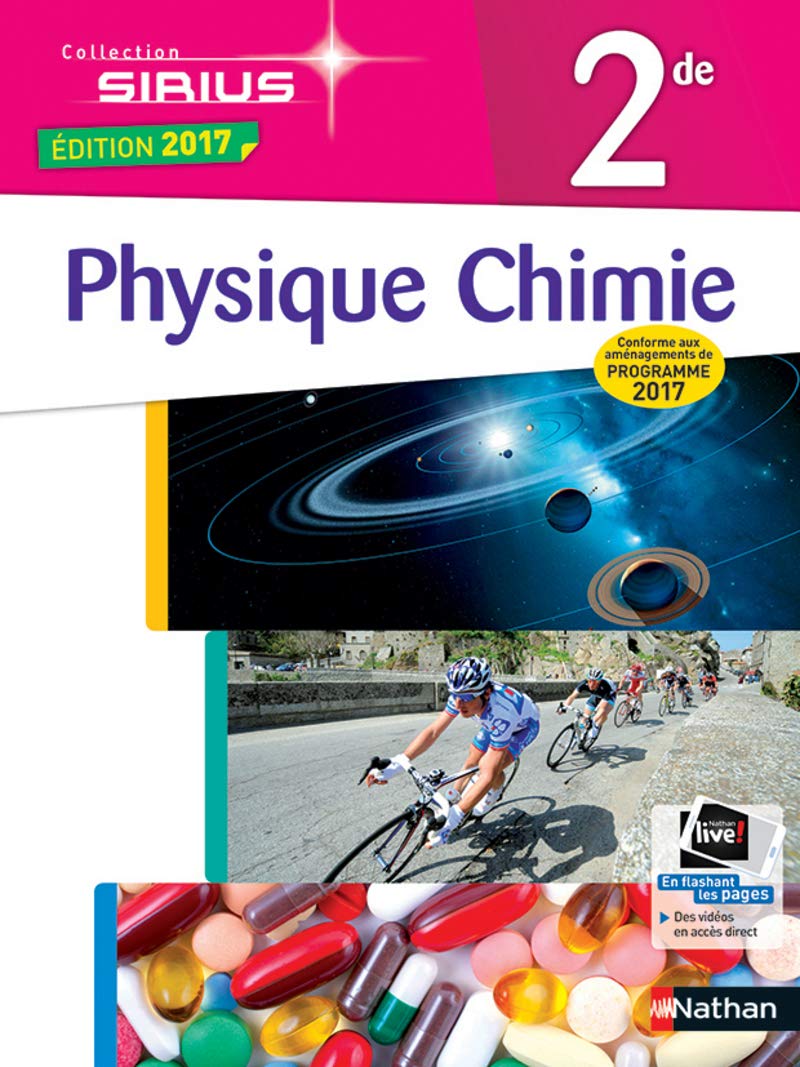 Physique-Chimie 2de - conforme aux aménagements de programme 2017 9782091729022