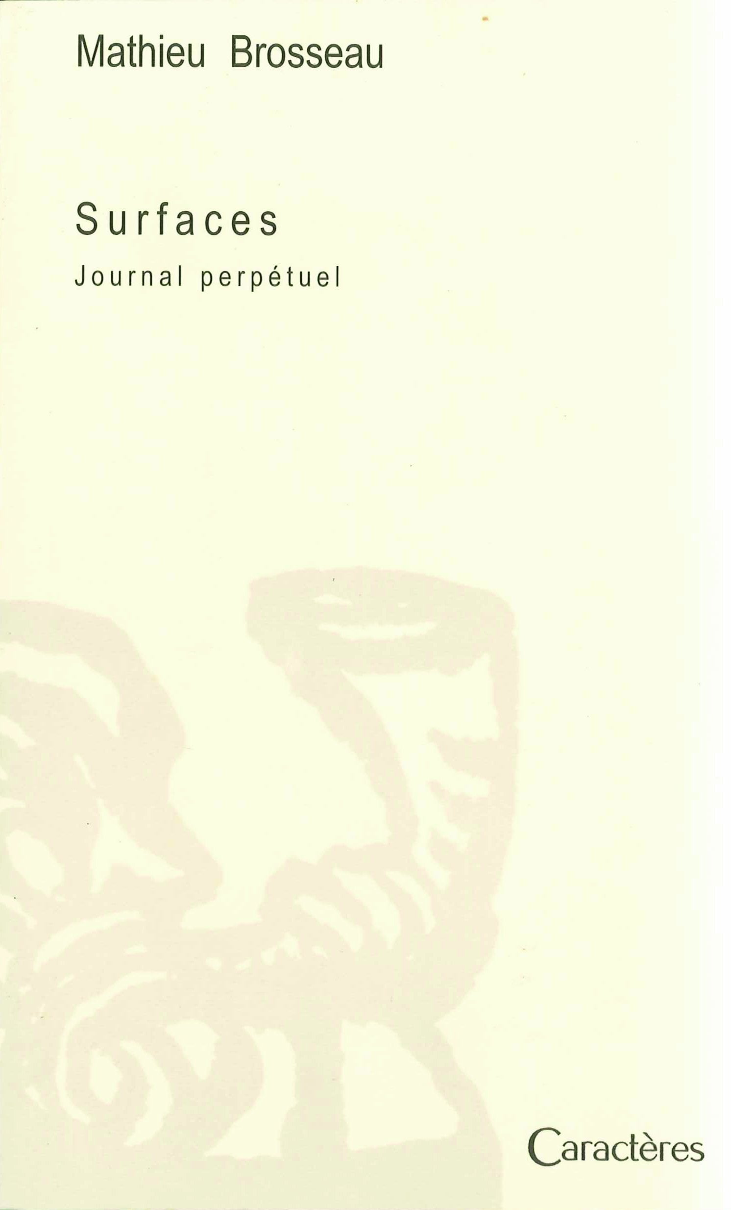 Surfaces 9782854463521