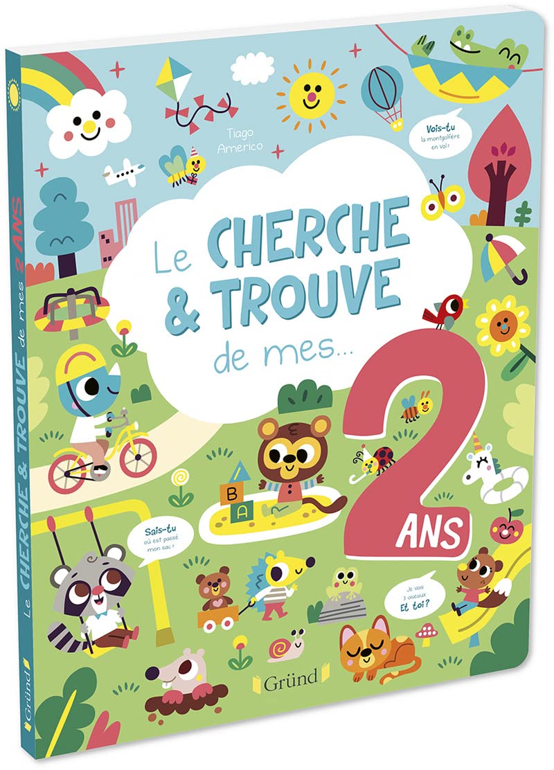 Cherche-et-trouve de mes 2 ans – Album tout-carton – À partir de 2 ans 9782324029974