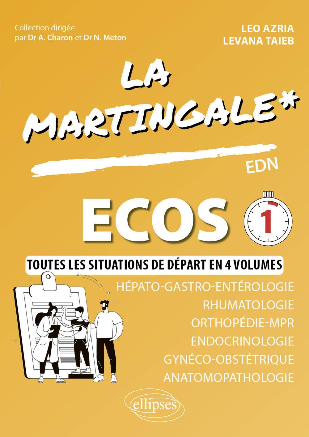 Ecos: Hépato-gastro-entérologie, rhumatologie, orthopédie-MPR, endocrinologie, gynéco-obstétrique, anatomopathologie 9782340086395