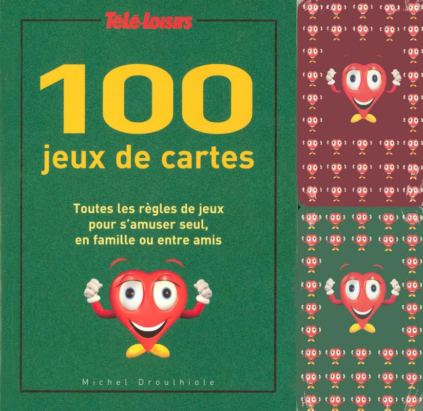 100 JEUX DE CARTES + 2 JEUX DE 52 CARTES 9782906221857