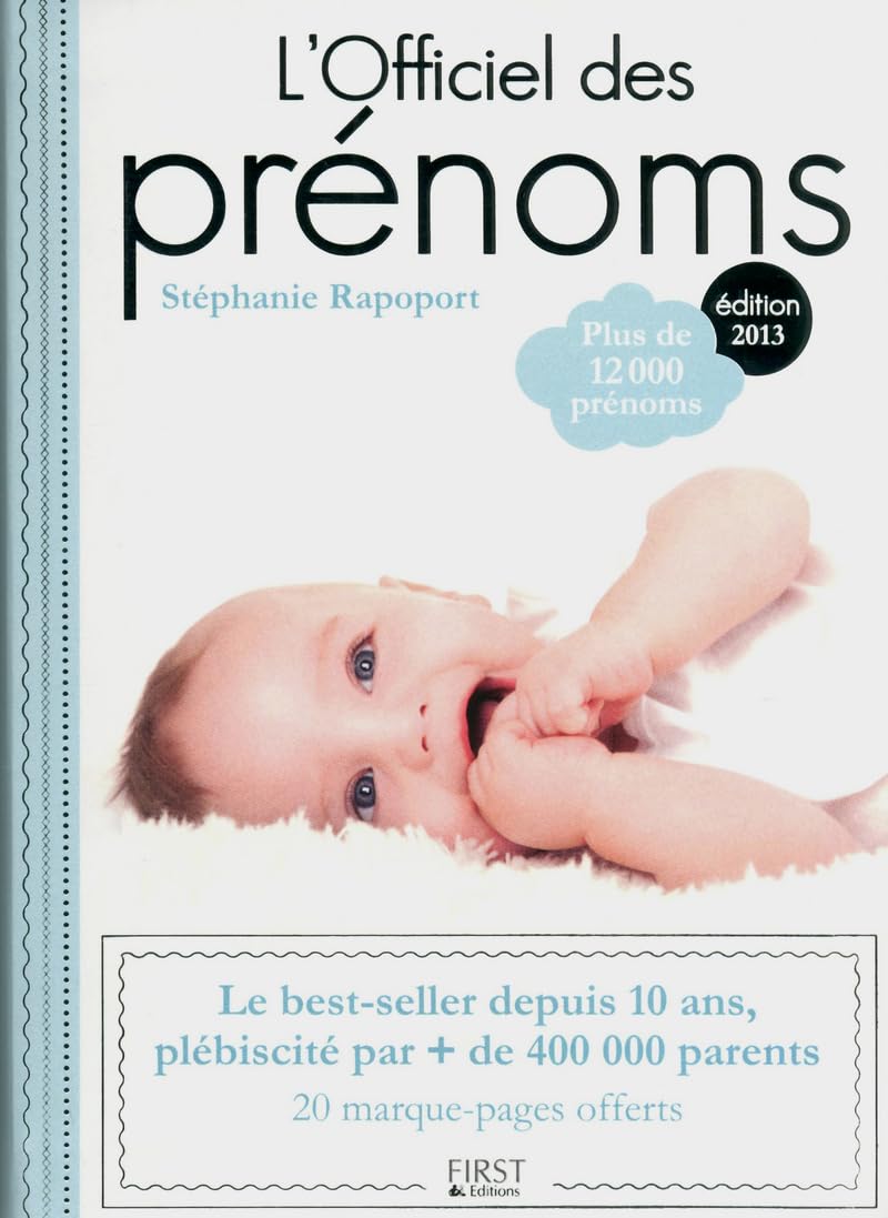 L'Officiel des prénoms 2013 9782754041195