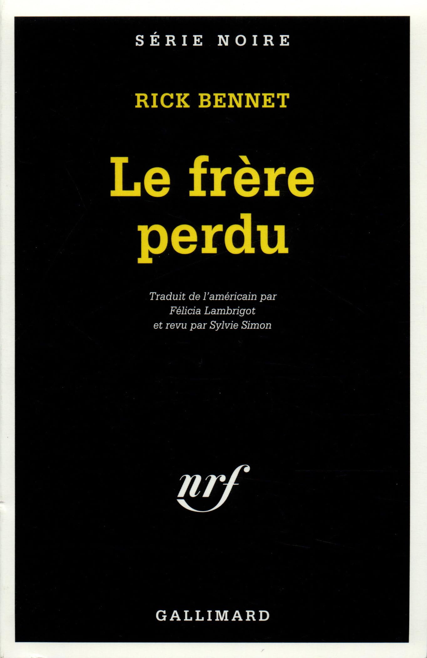 Le Frère perdu 9782070498956