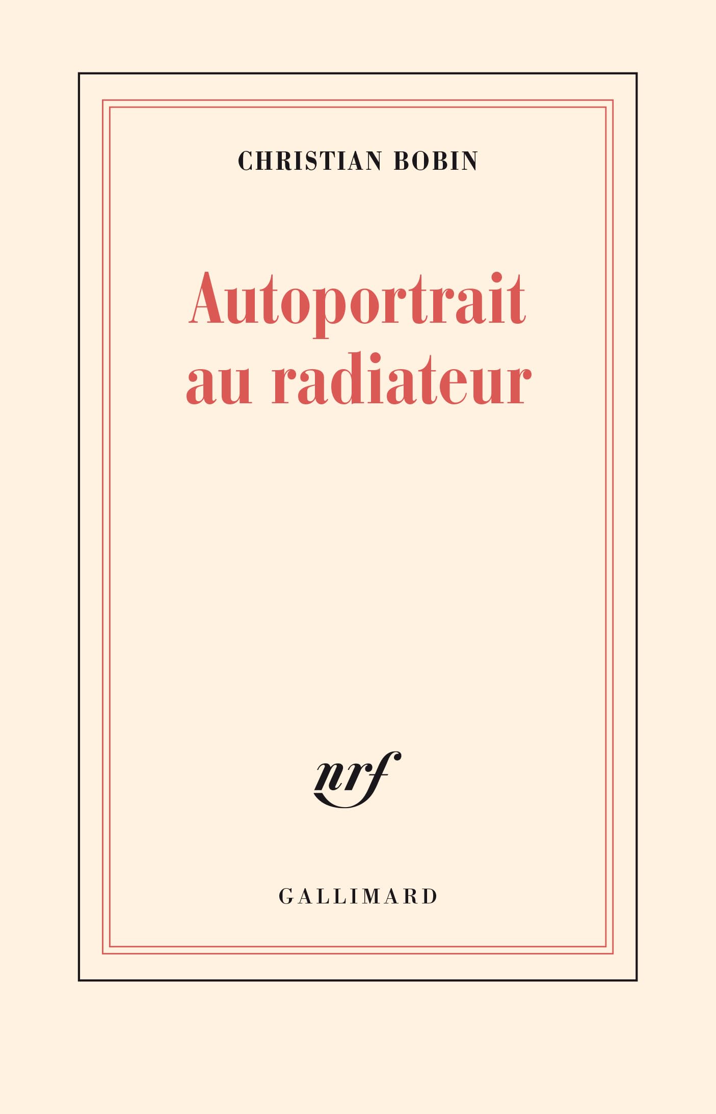 Autoportrait au radiateur 9782070749782