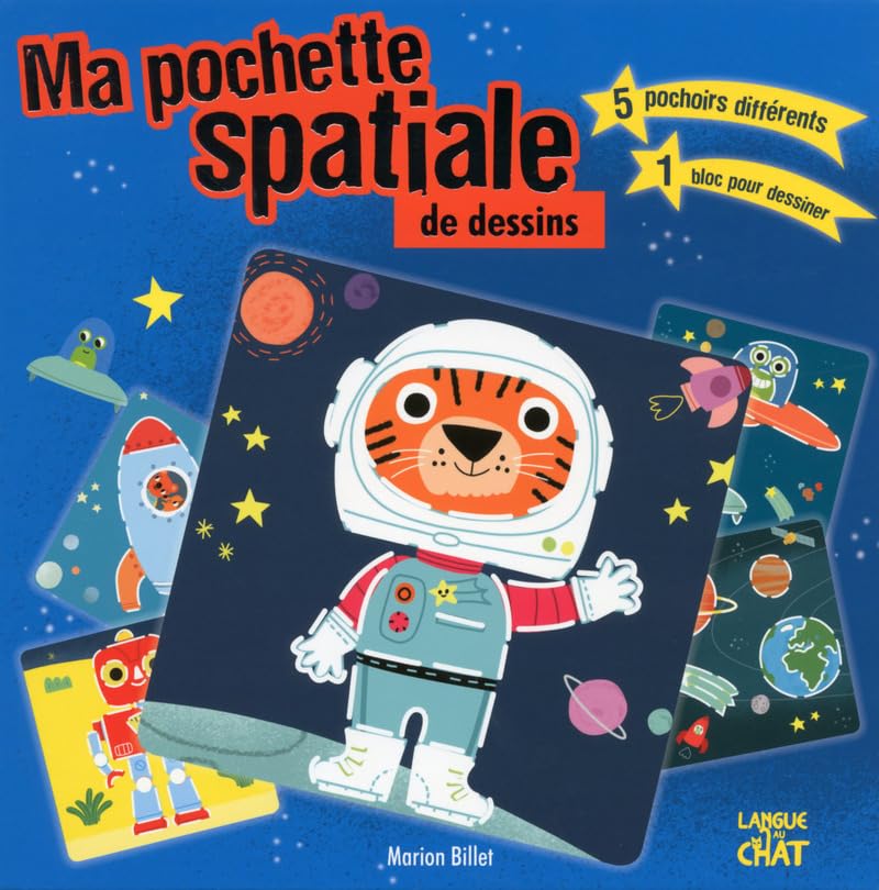 Ma pochette spatiale de dessins 9782806305824