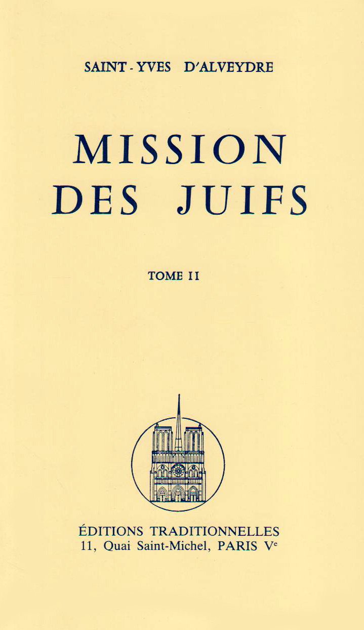 Mission des juifs. tome 2 