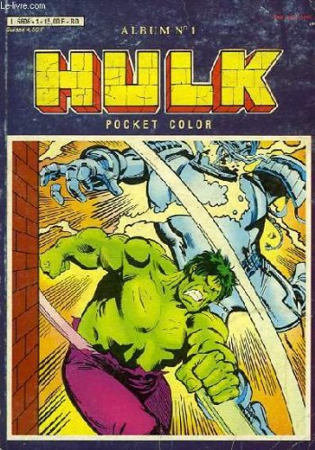 HULK POCKET COLOR, ALBUM N° 1 