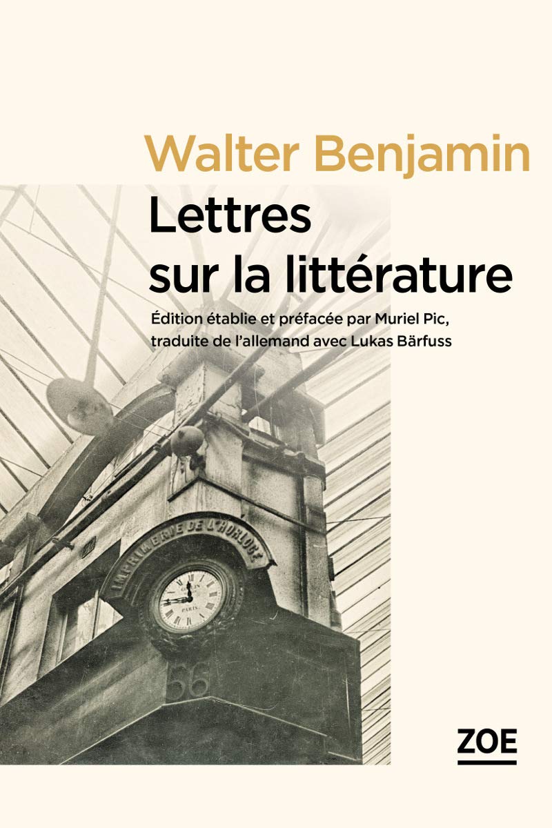 Lettres sur la littérature 9782889273171