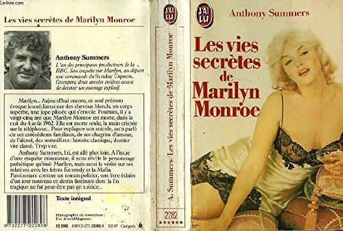 Vies secretes de marilyn monroe ****** (Les) 9782277222828