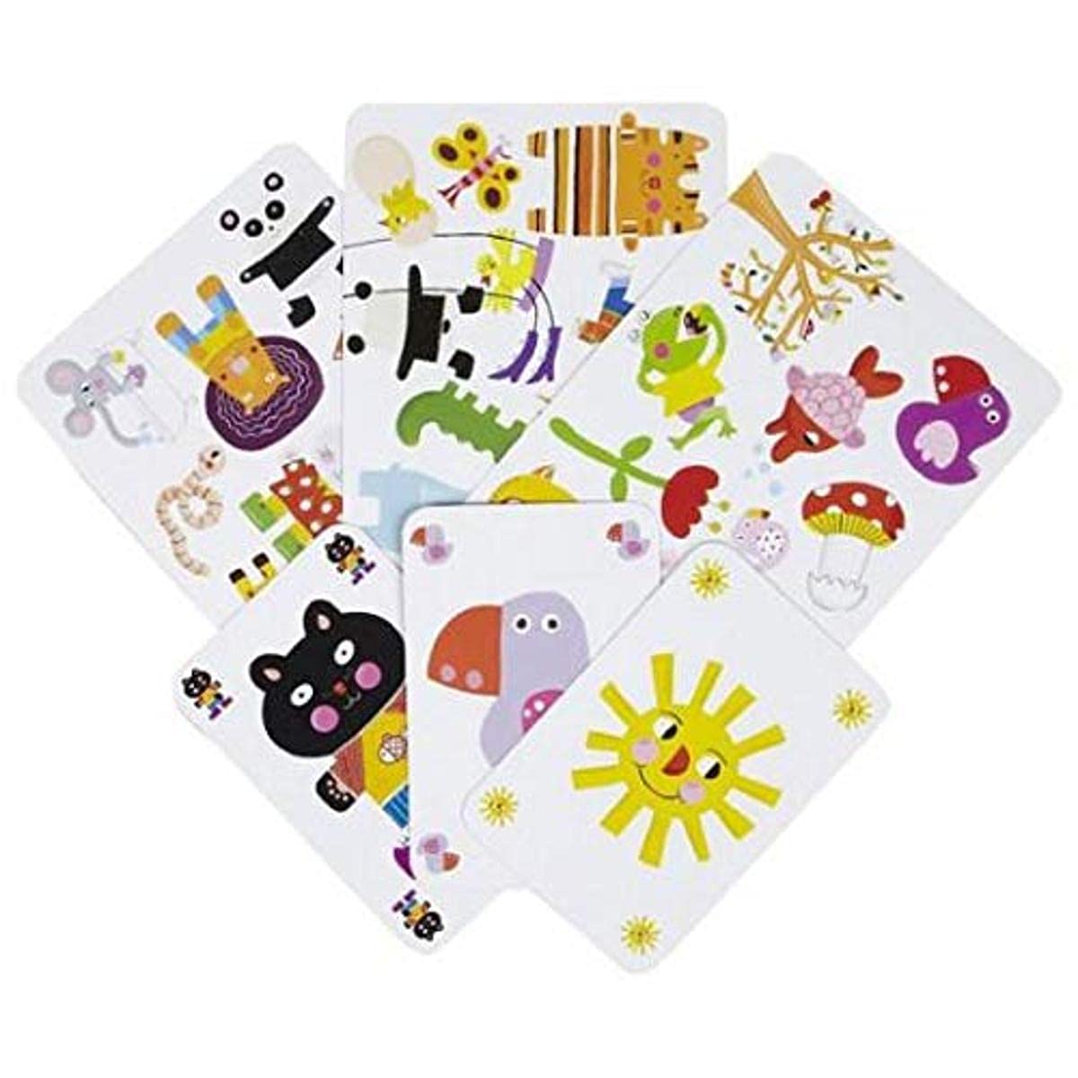 DJECO Jeu de Cartes Minimatch Multicolore (35175) 3070900051751