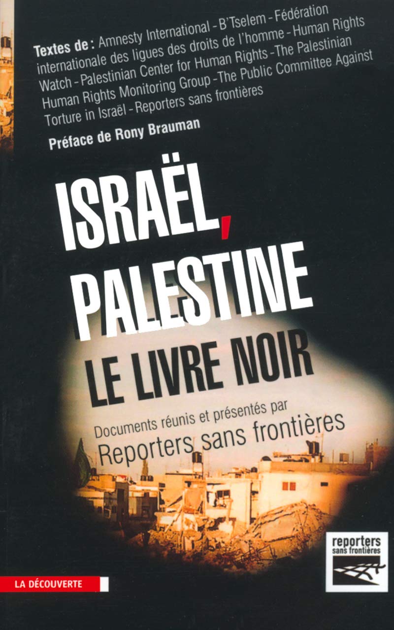 Israël, Palestine, le livre noir 9782707138781